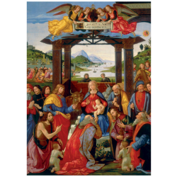 Christmas Cards - The Adoration of the Magi (Domenico Ghirlandaio)