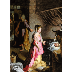 Christmas Cards - The Nativity (Barocci)