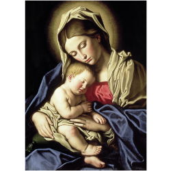 The Virgin  Child Il Sassoferrato