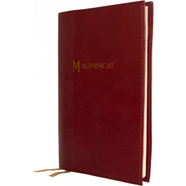 Magnificat Red leather cover